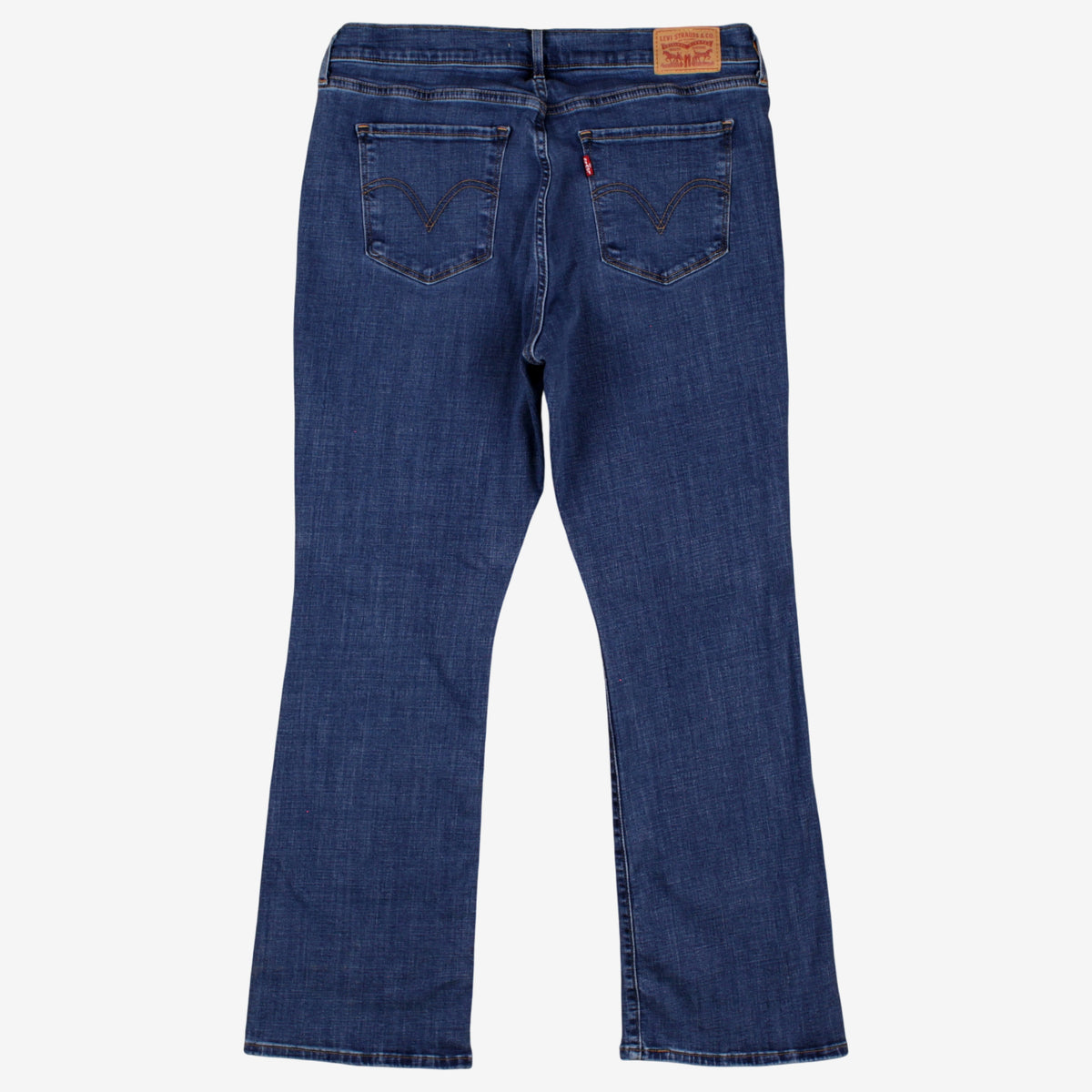Levis Classic Bootcut Jeans 31x30 Womens Blue Stonewash Red Tab Denim