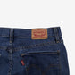 Levis Classic Straight Jeans 29x30 Womens Blue Stonewash Red Tab Denim