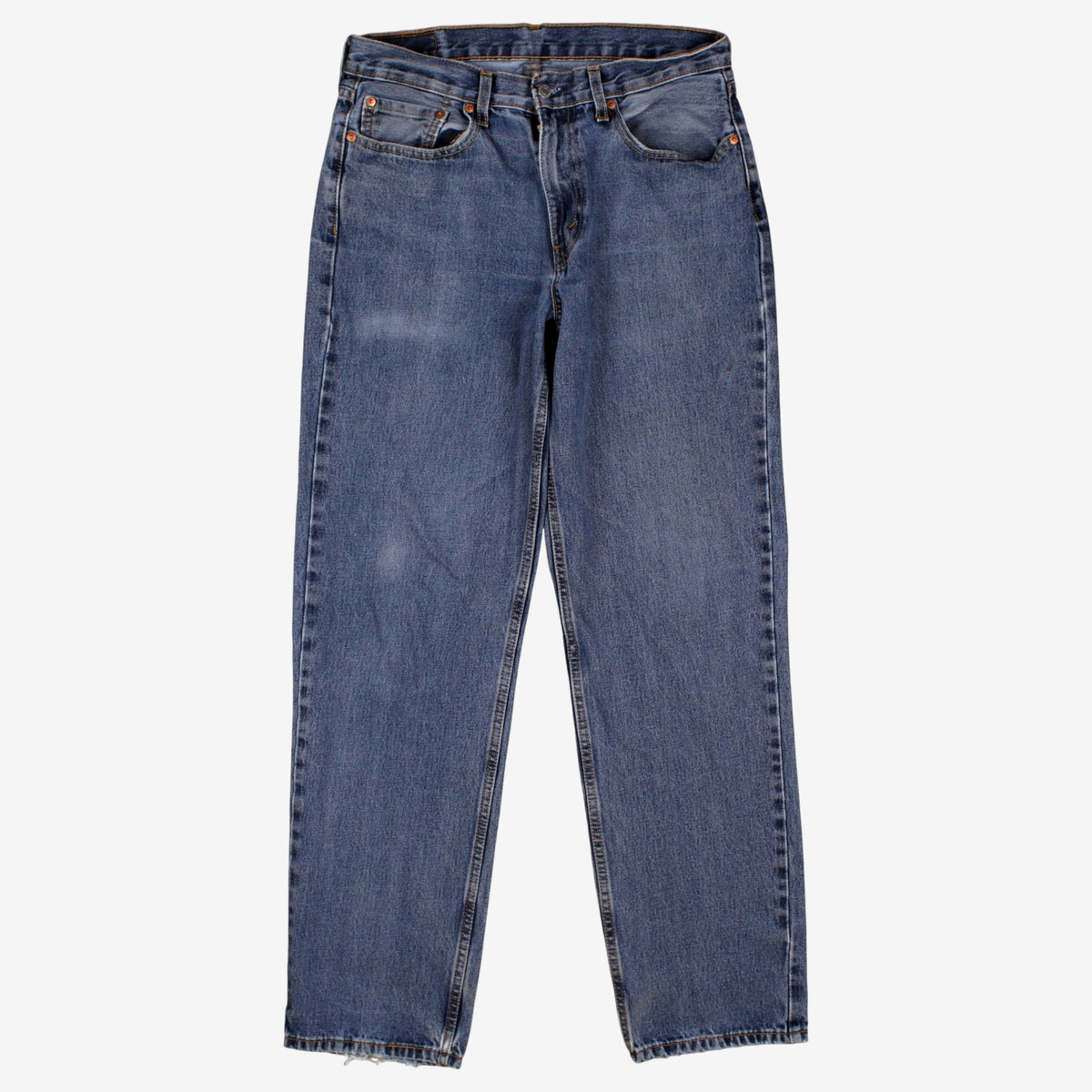 Levis 550 Jeans 32x34 Blue Relaxed Taper Straight Faded Stonewash Denim