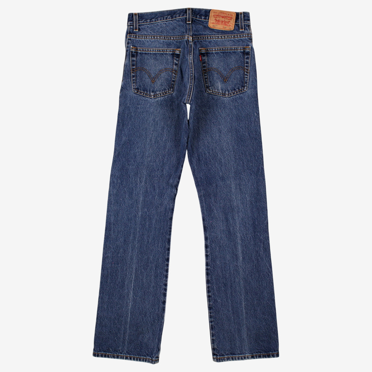 Levis 517 Jeans 30x34 Blue Regular Bootcut Faded Stonewash Mid Rise Zip Denim