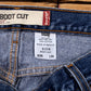 Levis 517 Jeans 30x34 Blue Regular Bootcut Faded Stonewash Mid Rise Zip Denim