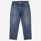 Levis 550 Jeans 36x32 Blue Relaxed Taper Faded Stonewash Red Tab Denim