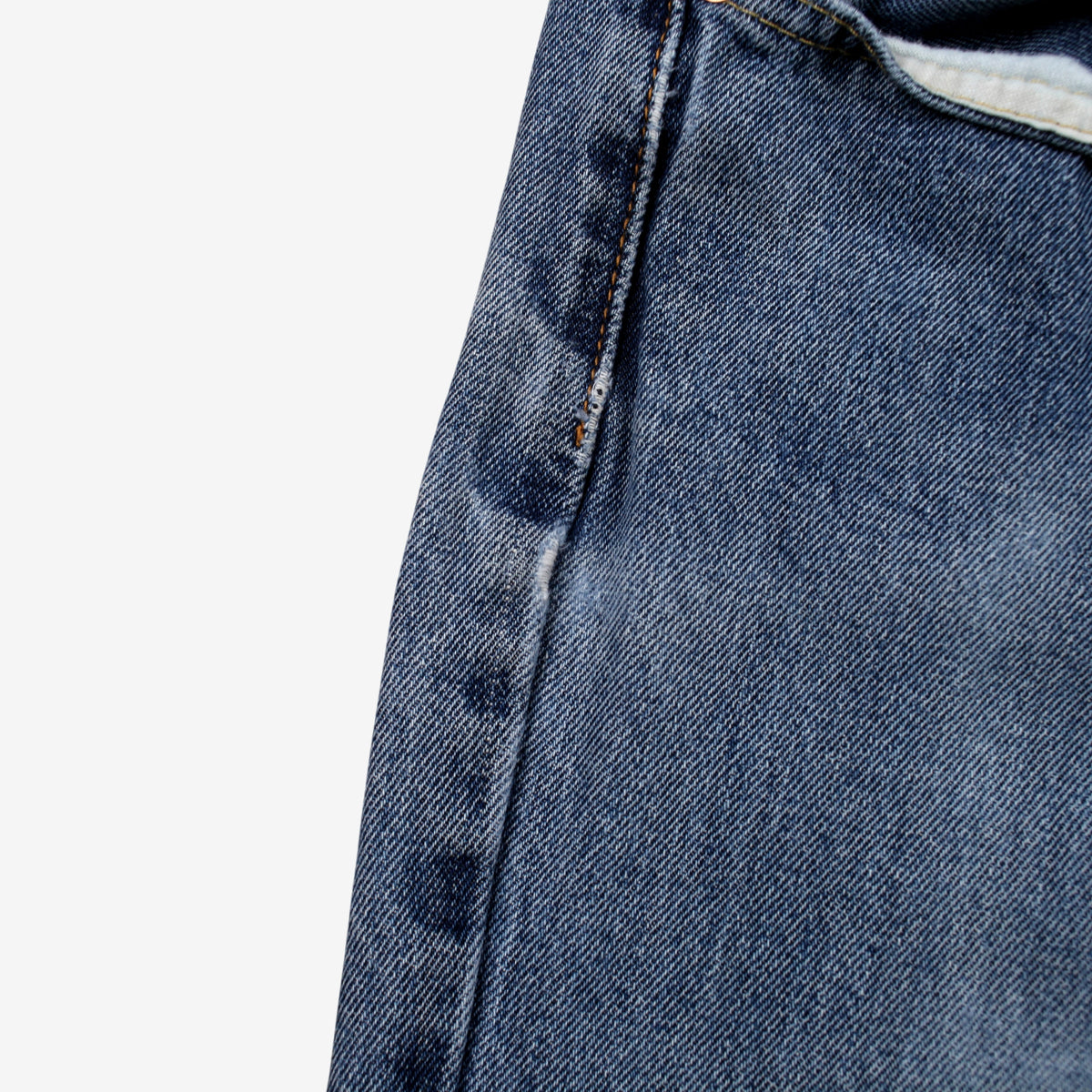 Levis 550 Jeans 36x32 Blue Relaxed Taper Faded Stonewash Red Tab Denim