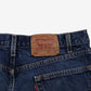 Levis 505 Jeans 34x29 Blue Regular Straight Faded Dark Stonewash Mid Rise Denim