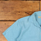 Vintage L.L. Bean Shirt S Womens Button 80s Cotton Subtle Check Outdoor Blue