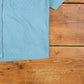 Vintage L.L. Bean Shirt S Womens Button 80s Cotton Subtle Check Outdoor Blue