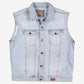 Guess Jeans Vest XL Mens 00s Blue Y2k Light Casual Gilet
