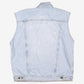Guess Jeans Vest XL Mens 00s Blue Y2k Light Casual Gilet