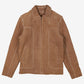 Wilsons Suede  Leather Jacket S Mens 00s Brown Lined Casual Biker