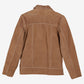 Wilsons Suede  Leather Jacket S Mens 00s Brown Lined Casual Biker