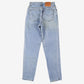 Levis 550 Jeans 27x33 Womens Blue Relaxed Taper USA Made Light Stonewash Denim