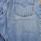 Levis 550 Jeans 27x33 Womens Blue Relaxed Taper USA Made Light Stonewash Denim