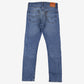 Levis 513 Jeans 30x31 Blue Slim Straight Medium Stonewash Zip Denim