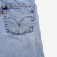 Levis 550 Jeans 30x29 Blue Relaxed Taper Light Stonewash Zip Fly Mid Rise Denim