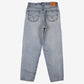 Levis 560 Jeans 34x34 Blue Relaxed Taper Faded Light Stonewash Zip Denim