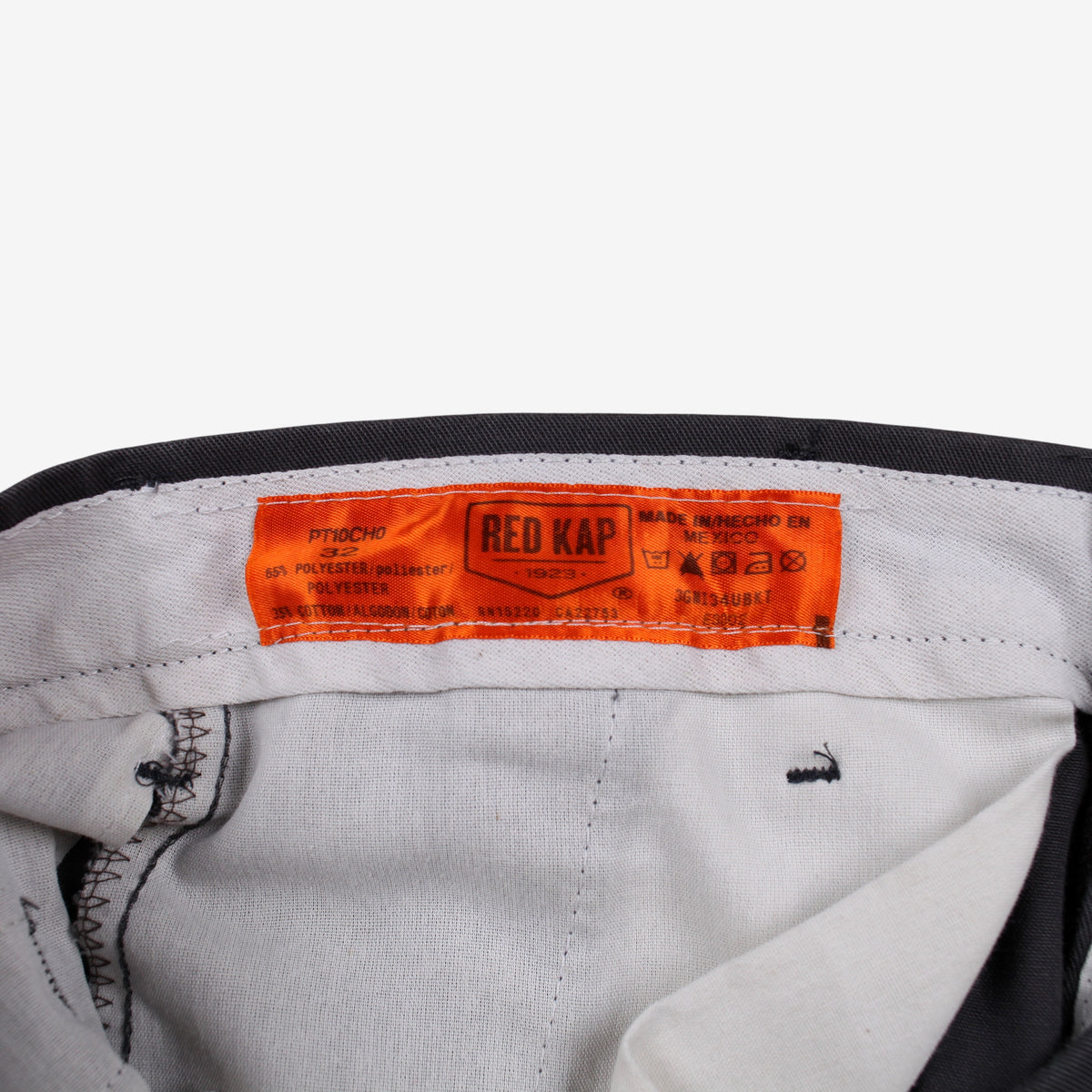 Red Kap Workwear Trousers Pants Mens Grey Straight Utility Durable Industrial