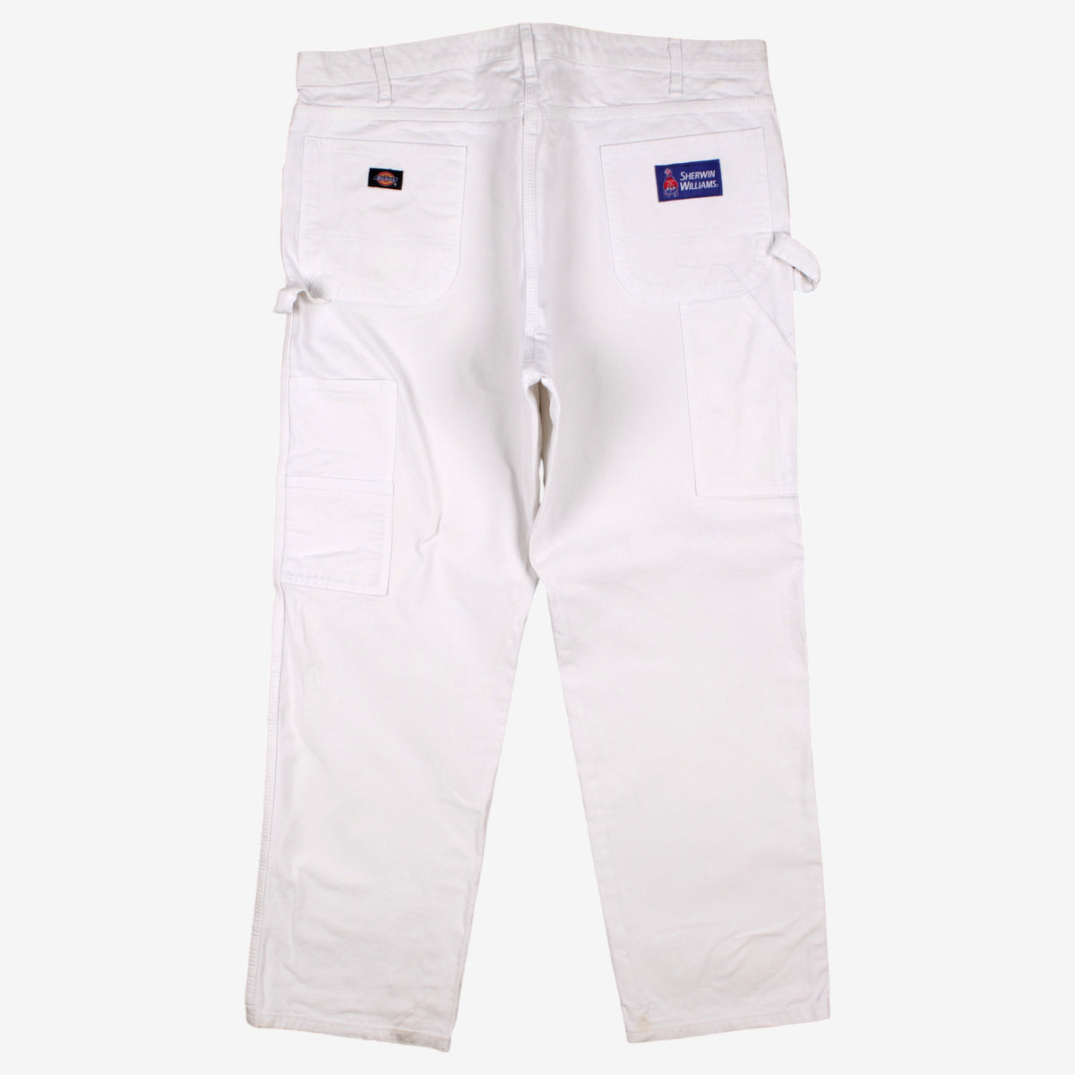 Dickies Painters Trousers Pants 42x32 Mens 00s White Straight Utility Heavy