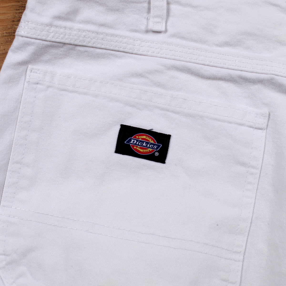 Dickies Painters Trousers Pants 42x32 Mens 00s White Straight Utility Heavy