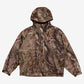 Field & Stream Real Tree Jacket L Mens Brown Hooded Camo Insulated Hunting