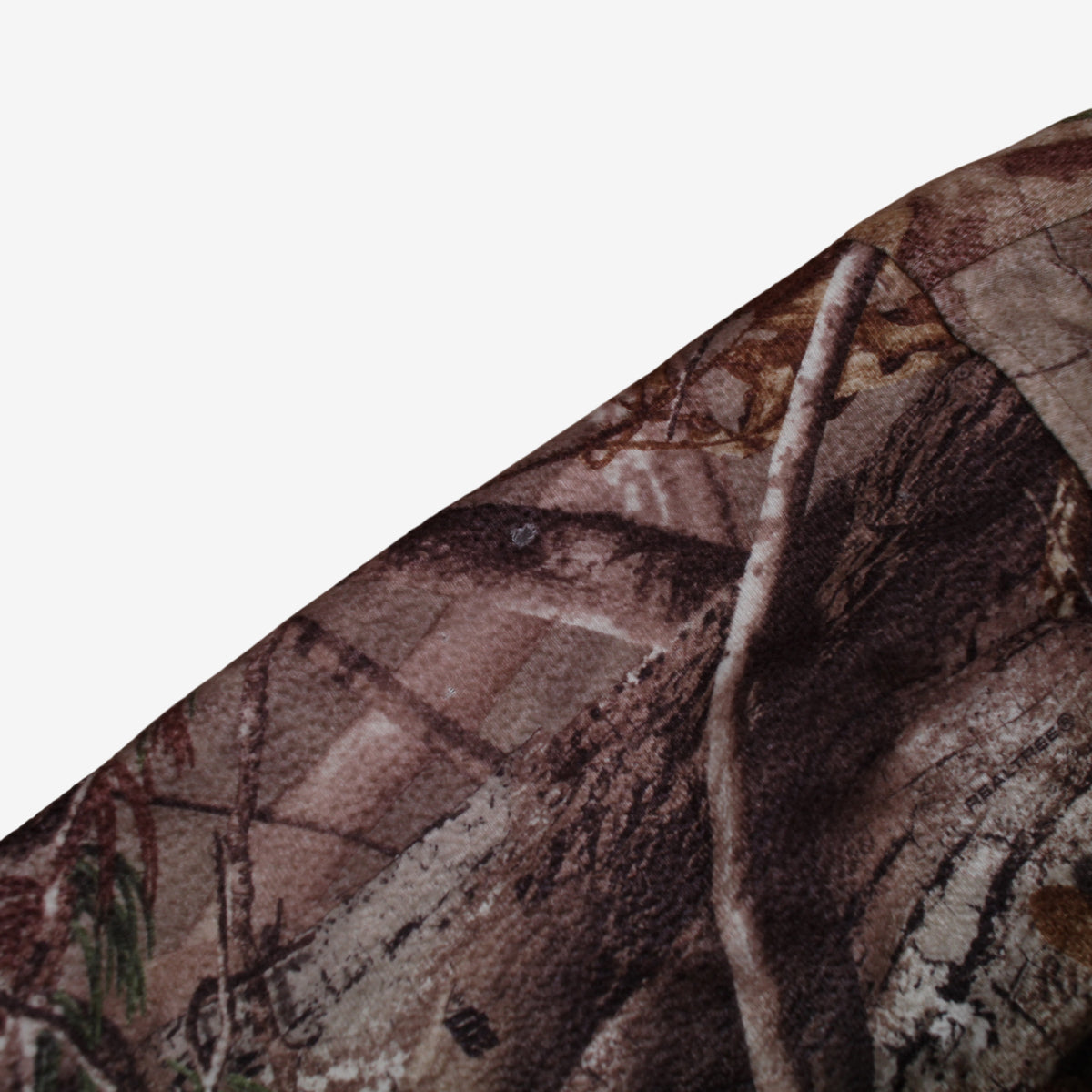 Field & Stream Real Tree Jacket L Mens Brown Hooded Camo Insulated Hunting
