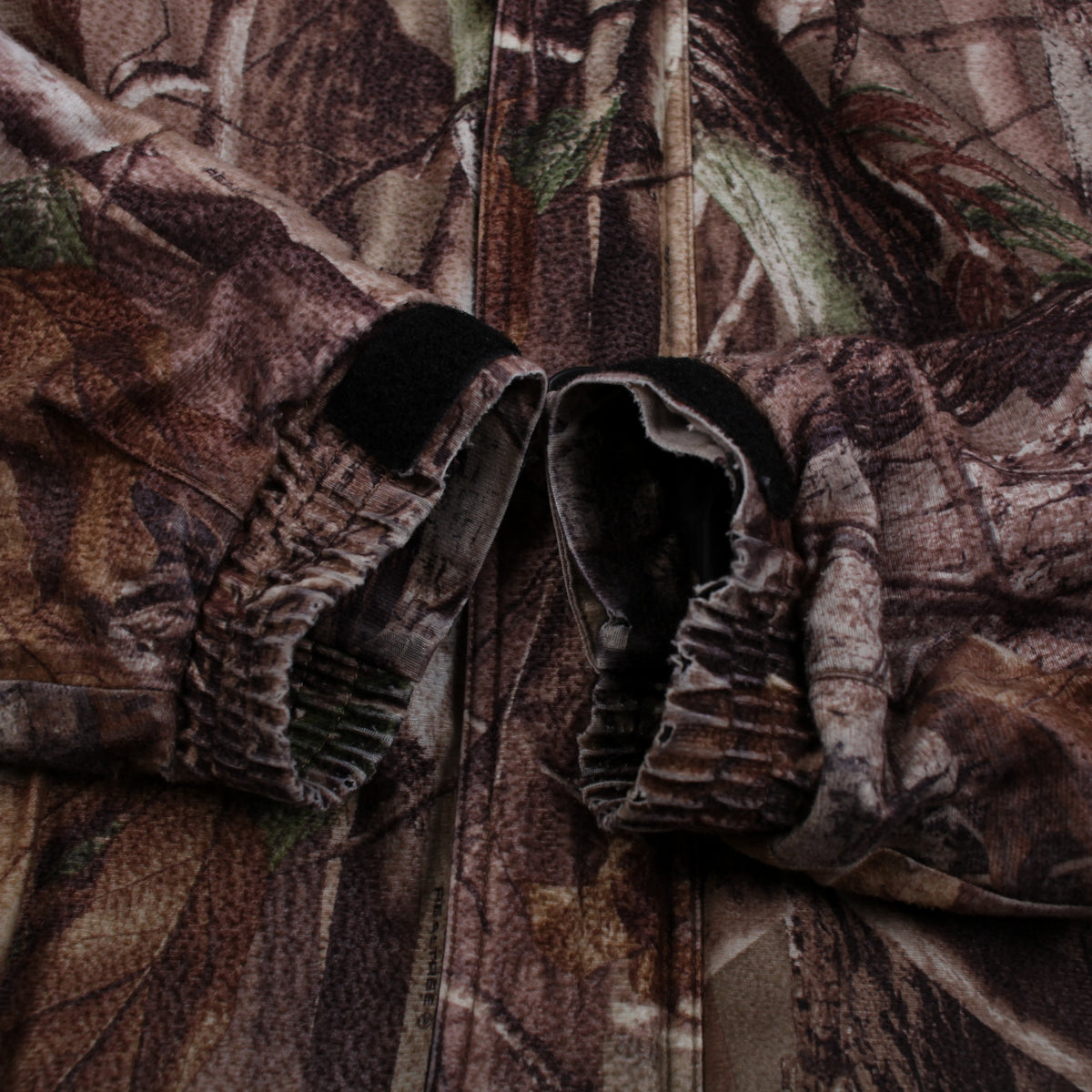 Field & Stream Real Tree Jacket L Mens Brown Hooded Camo Insulated Hunting