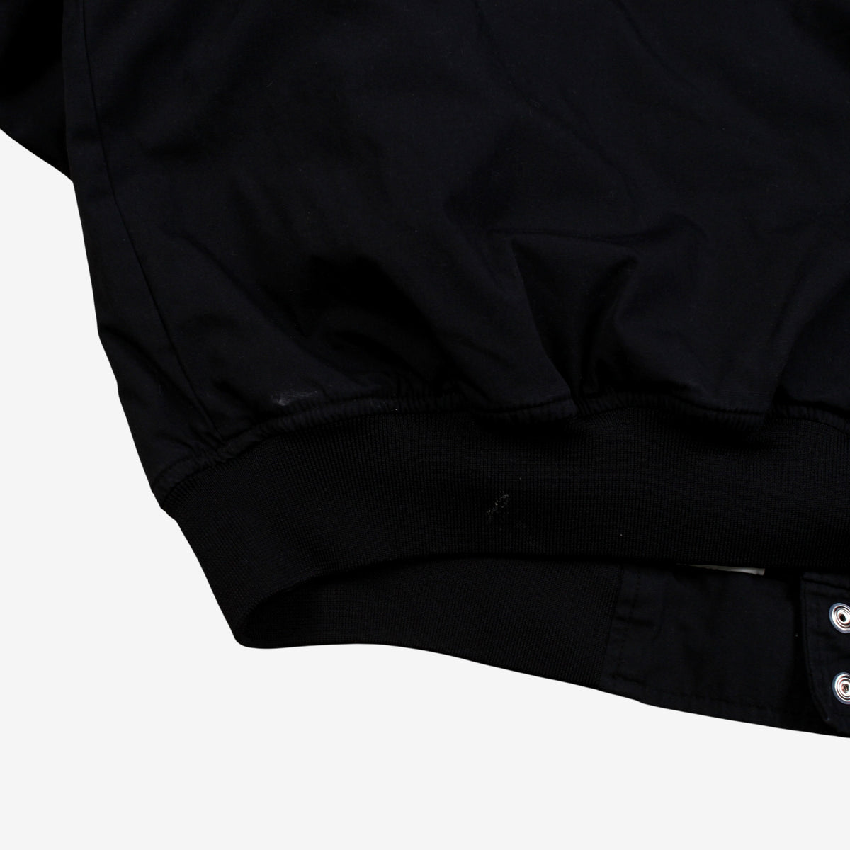 Vintage Westark Bomber Jacket 2XL Mens Black Cotton Blend Lined Workwear