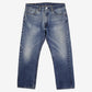 Levis 505 Jeans 36x30 Blue Regular Straight Faded Stonewash Red Tab Denim