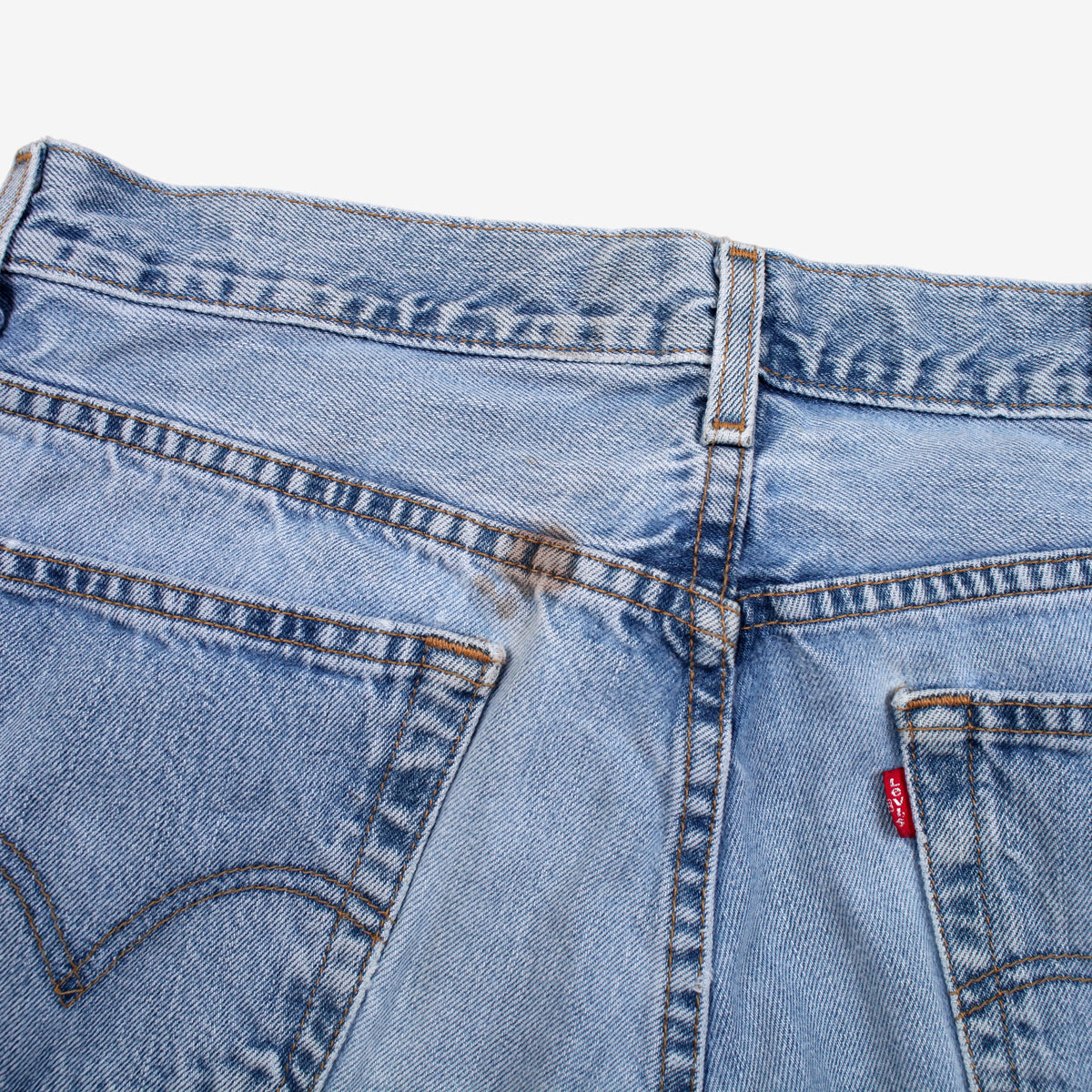 Levis 560 Jeans 34x32 Blue Relaxed Taper Comfort Fit Light Stonewash Denim