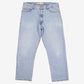 Levis 505 Jeans 36x30 Blue Regular Straight Light Stonewash Red Tab Denim