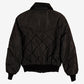Vintage Miller Outerwear Bomber Jacket S Mens 90s Black USA Made Quilted Lined