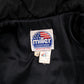 Vintage Miller Outerwear Bomber Jacket S Mens 90s Black USA Made Quilted Lined