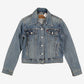 Levis Denim Jacket S Womens Blue Stretch Trucker Button Front Western Casual