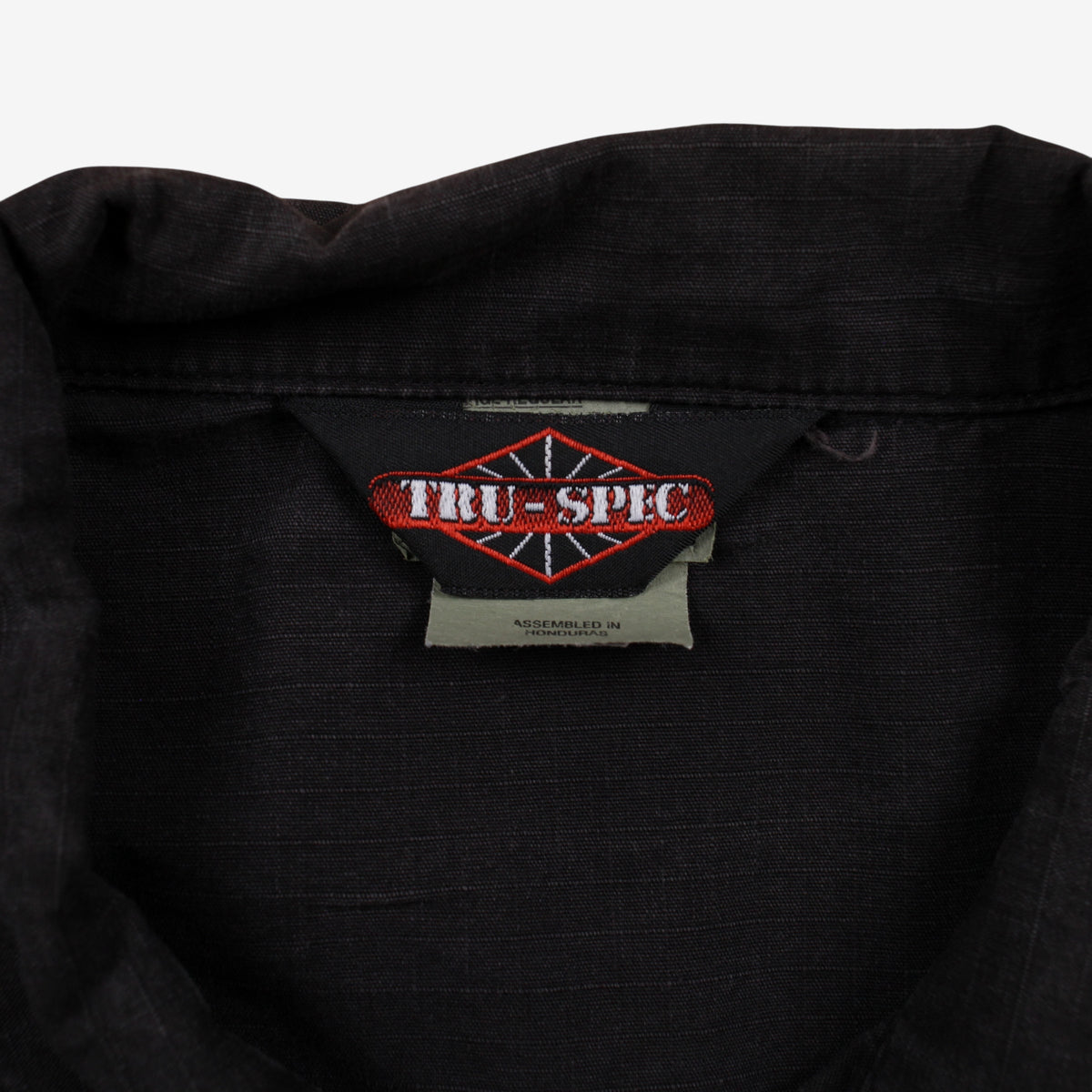 Tru Spec Jacket XL Mens Black Cotton Rip Stop Field Military Army