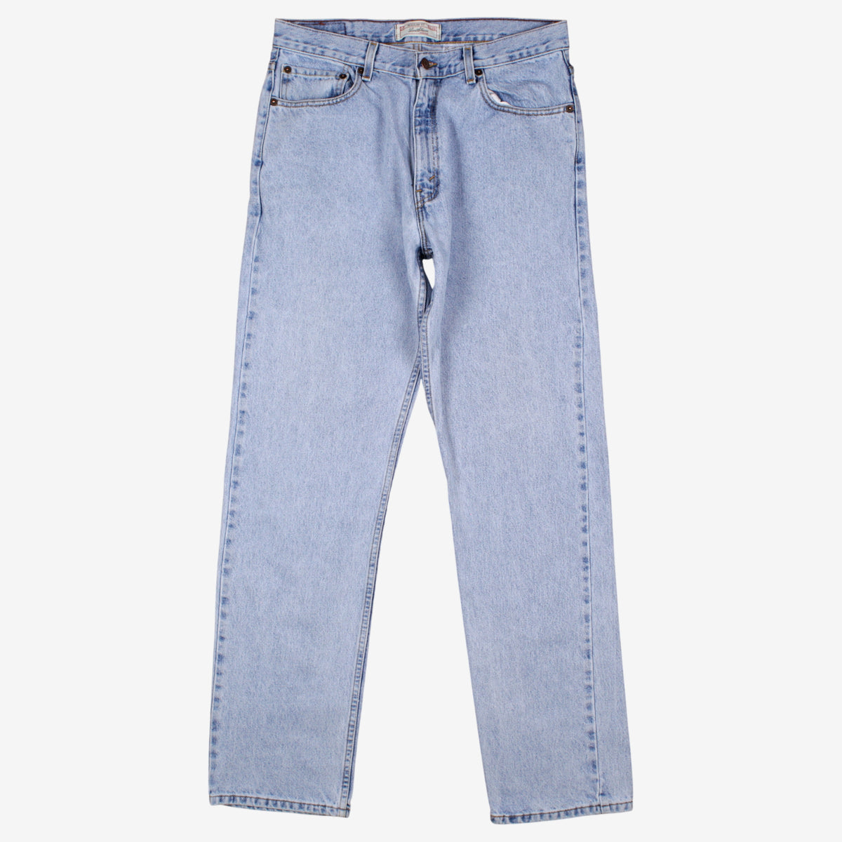 Levis Signature Jeans 34x34 Blue Light Stonewash Denim Regular Fit