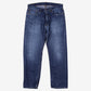 Levis 505 Jeans 35x30 Blue Regular Straight Faded Stonewash Red Tab Denim