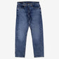 Levis 505 Jeans 34x32 Blue Regular Straight Faded Stonewash Denim