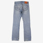Levis 527 Jeans 30x34 Blue Slim Bootcut Light Stonewash Red Tab Denim