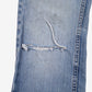 Levis 527 Jeans 30x34 Blue Slim Bootcut Light Stonewash Red Tab Denim