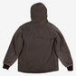Wolverine Jacket M Mens Brown Canvas Hooded Full Zip Sherpa Lined Utility Active