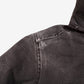Wolverine Jacket M Mens Brown Canvas Hooded Full Zip Sherpa Lined Utility Active
