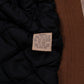 Swingster Workwear Bomber Jacket M Mens Brown Canvas Hooded Lined Active Utility