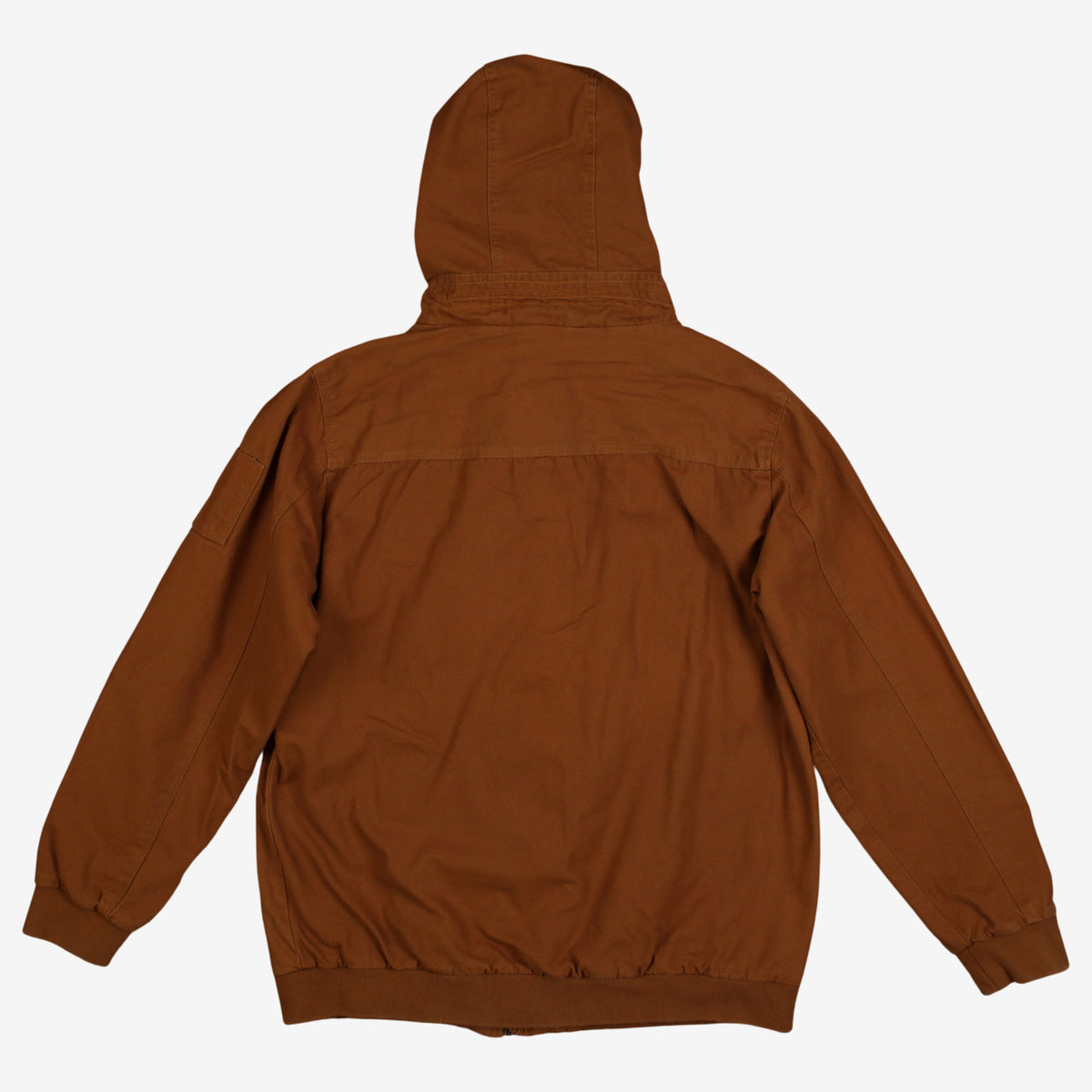 Legendary Whitetails Workwear Jacket L Mens Brown Logo Heavyweight Hooded