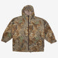 Cabelas Real Tree Jacket 2XL Mens Brown Cotton Blend Hooded Camo Hunting