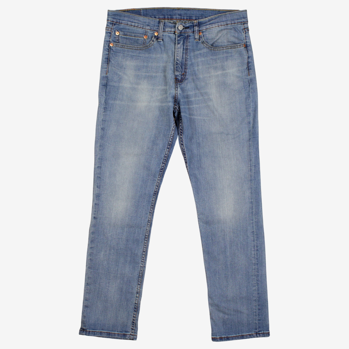 Levis 511 Jeans 34x32 Blue Slim Tapered Light Stonewash Denim