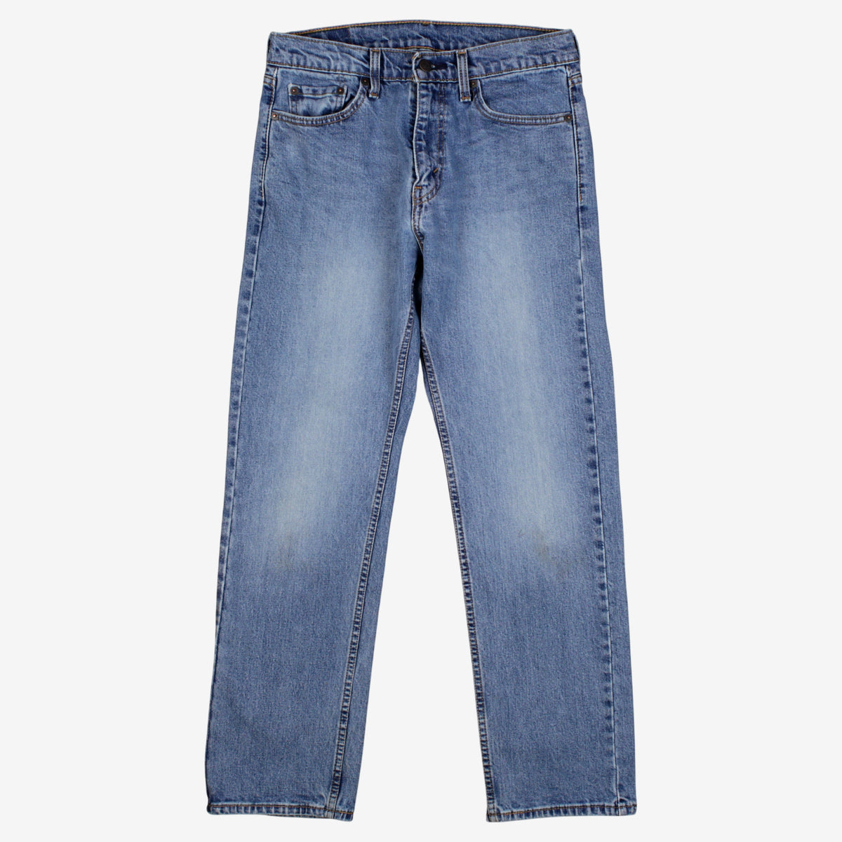 Levis 505 Jeans 30x30 Blue Regular Straight Stonewash Red Tab Denim