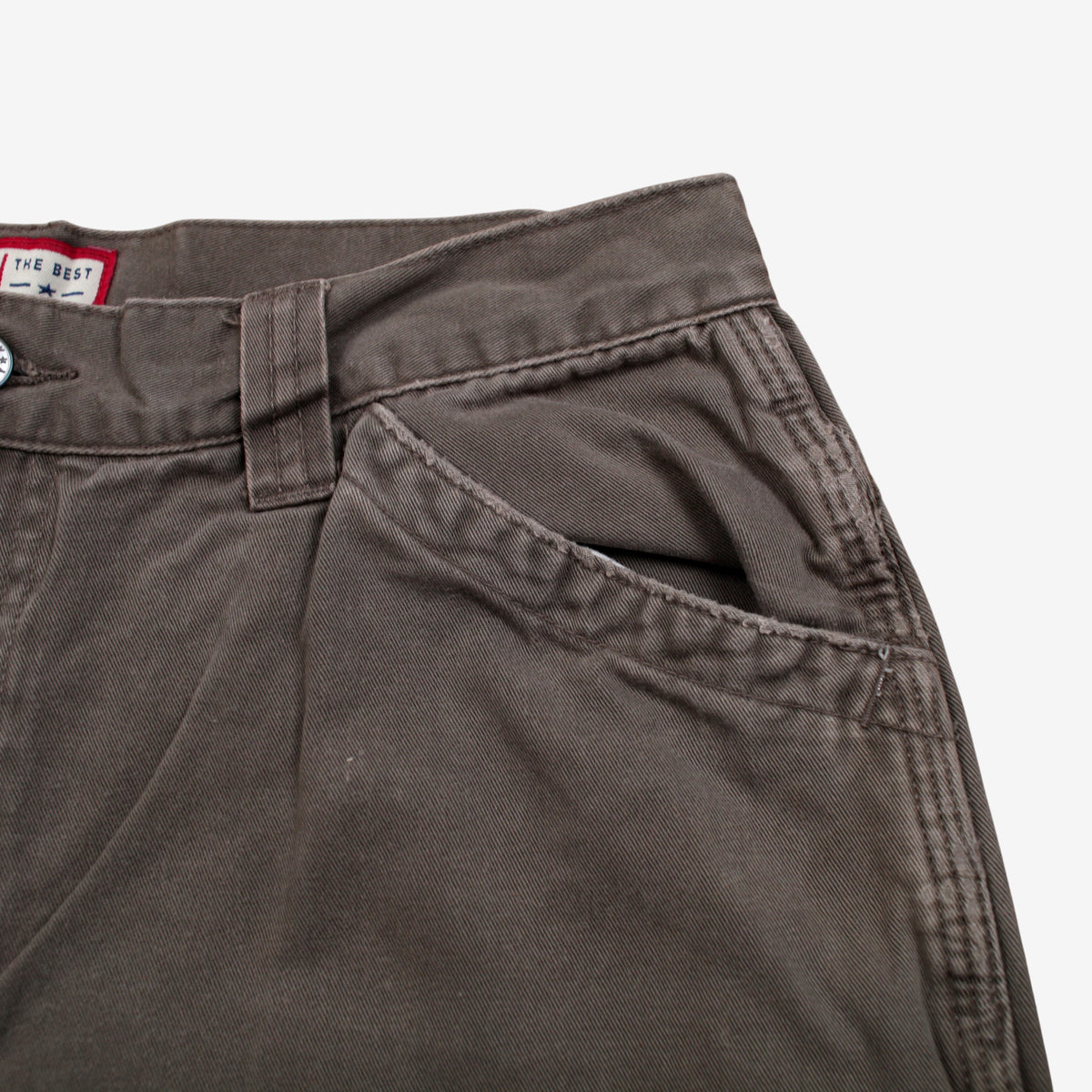 Old Navy Carpenter Trousers Pants 32x32 00s Brown Relaxed Fit Utility Pockets