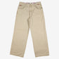 Plugg Baggy Trousers Pants 36x34 00s Y2k Beige Wide Streetwear Skater