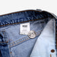 Vintage Levis 37950 Denim Baggy Shorts Jorts 27 Womens 90s Blue USA Made Relaxed