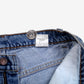 Vintage Levis 37950 Denim Baggy Shorts Jorts 27 Womens 90s Blue USA Made Relaxed