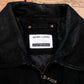 Rover & Lakes Leather Jacket 2XL 52 Mens 00s Black Lined Suede Casual